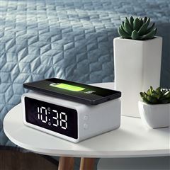 Solight budík s Qi bezdrôtovú nabíjačkou