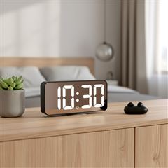 Solight digitálne hodiny s bluetooth synchronizáciou