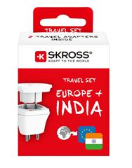 SKROSS cestovný adaptér do Indie, typ D