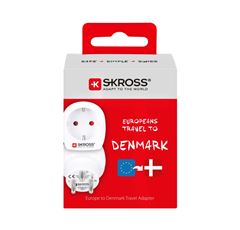 SKROSS cestovný adaptér do Dánska, typ K