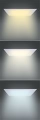 Solight LED mini panel CCT, podhľadový, 12W, 900lm, 3000K, 4000K, 6000K, štvorcový