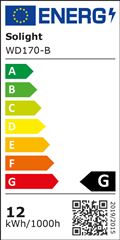 Solight LED mini panel CCT, prisazený, 12W, 900lm, 3000K, 4000K, 6000K, okrúhly, čierna farba