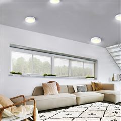 Solight LED mini panel CCT, prisazený, 18W, 1530lm, 3000K, 4000K, 6000K, okrúhly