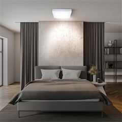 Solight LED mini panel CCT, prisazený, 18W, 1530lm, 3000K, 4000K, 6000K, štvorcový