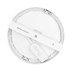 Solight LED mini panel kúpeľňový 2v1, 3CCT, podhľadový / prisadený, 18W, 1530lm, IP54, biela, okrúhly