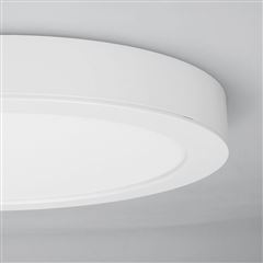 Solight LED mini panel kúpeľňový 2v1, 3CCT, podhľadový / prisadený, 18W, 1530lm, IP54, biela, okrúhly