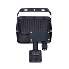 Solight LED reflektor Easy so senzorom, 20W, 1600lm, 4000K, IP44, čierny