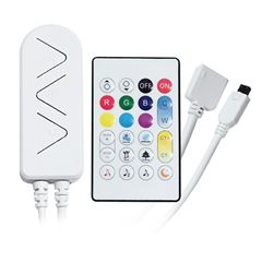 Solight wifi Smart LED svetelný pás, RGB, 5m, sada s adaptérom a dialkovým ovladačom