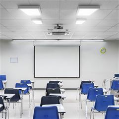 Solight LED stropné osvetlenie prisadené, 40W, 4800lm, 4000K, UGR<19, 120x30cm, 3 roky záruka, biela farba