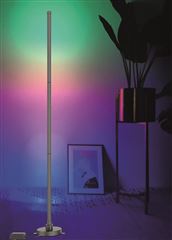 Solight LED smart stojaca lampa Rainbow, wifi, RGB, CCT, 140 cm