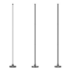 Solight LED smart stojaca lampa Rainbow, wifi, RGB, CCT, 140 cm