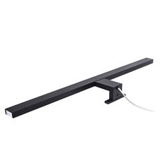 Solight LED kúpeľňové osvetlenie nad zrkadlo 3v1, 12W, 780lm, 4000K, IP44, 60cm, čierna