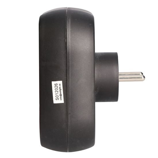 Solight rozbočovač 4 x 16A, čierny