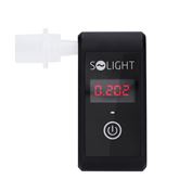 Solight alkohol tester mini, Fuel Cell, 0,0 - 5,0‰ BAC,citlivosť 0,08‰