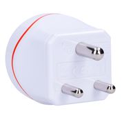 Solight cestovný adaptér do Indie, typ D