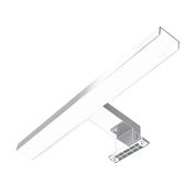 Solight LED kúpeľňové osvetlenie nad zrkadlo 3v1, 7W, 455lm, 4000K, IP44, 40cm, chróm