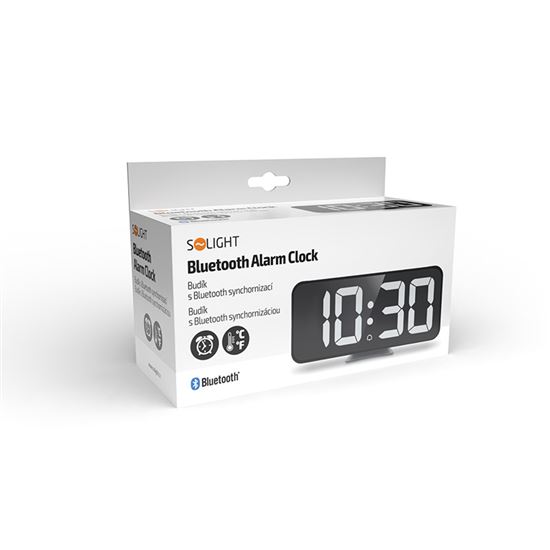 Solight budík s bluetooth synchronizáciou