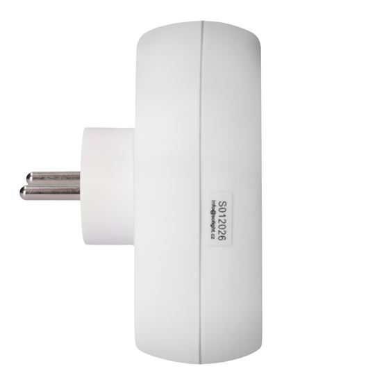 Solight rozbočovač 3x 16A, USB A+C rychlonabíjačka 20W PD, biely