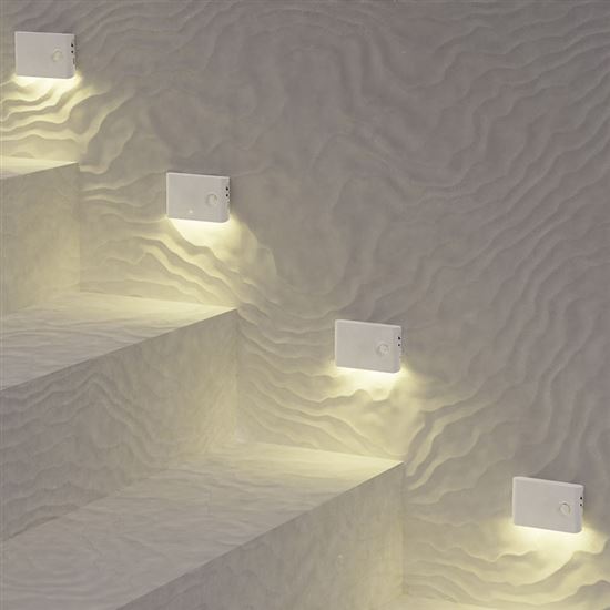 Solight nabíjacie nočné LED svetielko s pohybovým a svetelným sensorom, 0,5W, 3000K, Li-Ion