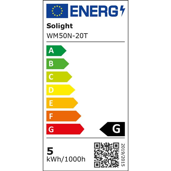 Solight LED svetelný pás s testrom, 5m, sada s 12V adaptérom, 4,8W/m, IP20, neutrálna biela