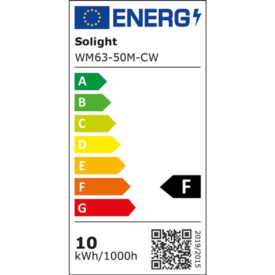 Solight LED COB pásik, 50m, studená biela, 10W/m, 1000lm/m, 8mm