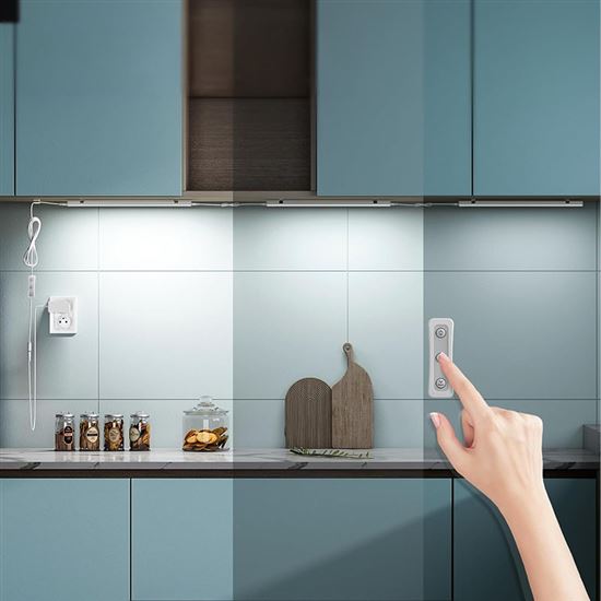 Solight LED podlinkové a nábytkové svietidlo stmievateľné, 3x3W, 4100K, 3x30cm, dotykové spínanie