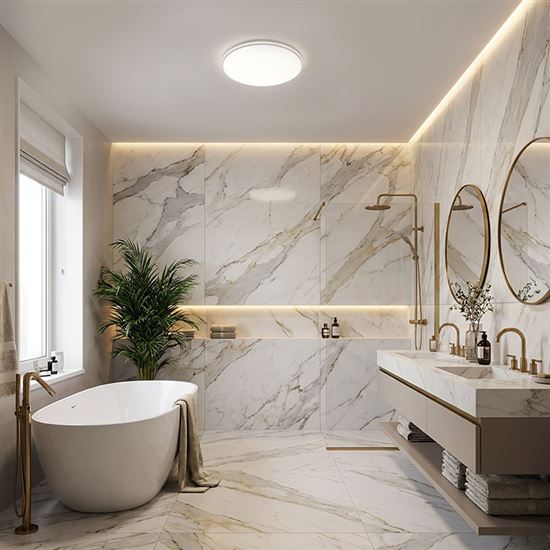 Solight LED osvetlenie Corato s nastaviteľnou wattážou a CCT, IP54, 12-18-24W, max. 2400lm, 3CCT, 30cm