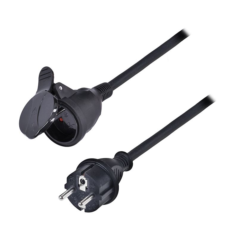 Solight predlžovací prívod 10m, 1 zásuvka IP44, 3 x 2.5mm2, kábel guma-neoprén H07RN-F