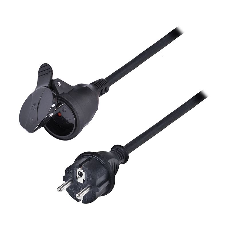 Solight predlžovací prívod 20m, 1 zásuvka IP44, 3 x 2.5mm2, kábel guma-neoprén H07RN-F
