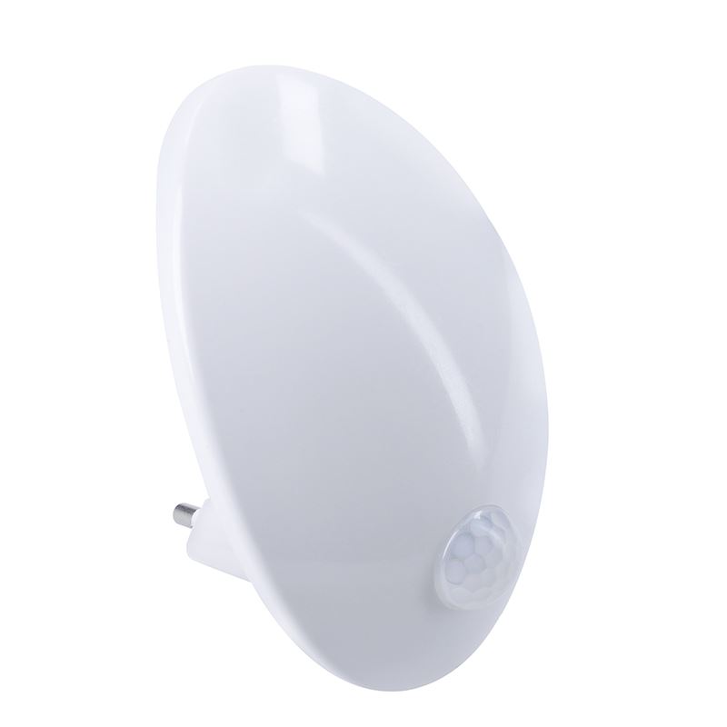 Solight nočné LED svetielko s pohybovým a svetelným sensorom 0,7W, 3000K, 230V