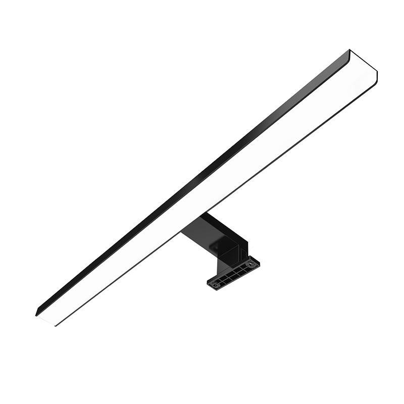 Solight LED kúpeľňové osvetlenie nad zrkadlo 3v1, 12W, 780lm, 4000K, IP44, 60cm, čierna