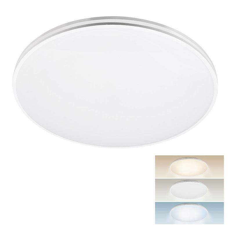 Solight LED osvetlenie Corato s nastaviteľnou wattážou a CCT, IP54, 21-32-42W, max. 4200lm, 3CCT, 38cm